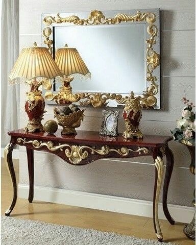 French Design Console With Frame
