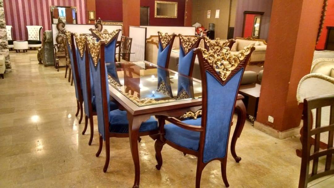 Florissant Solid Wood Dining Chairs With Table