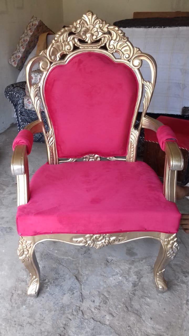 Spanish Bed Room Chairs Set