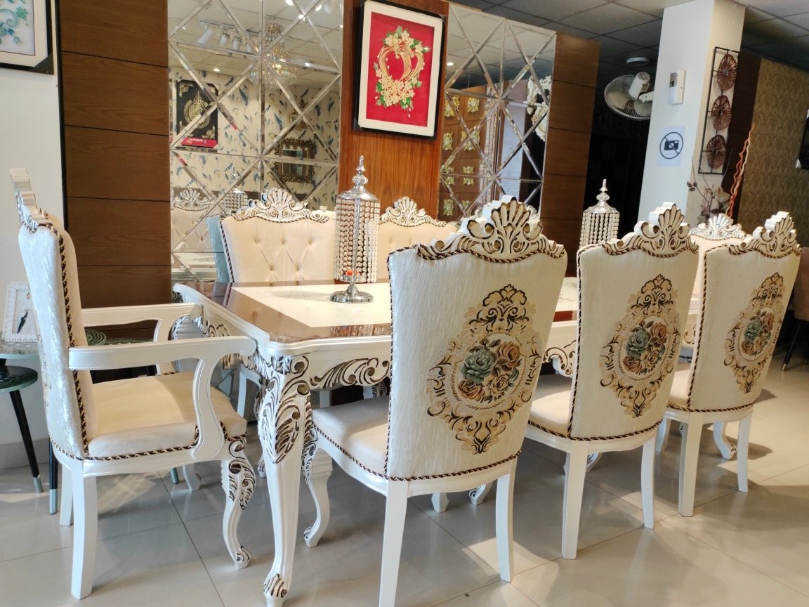 Italian Advance Design For Dinning Chairs and Table